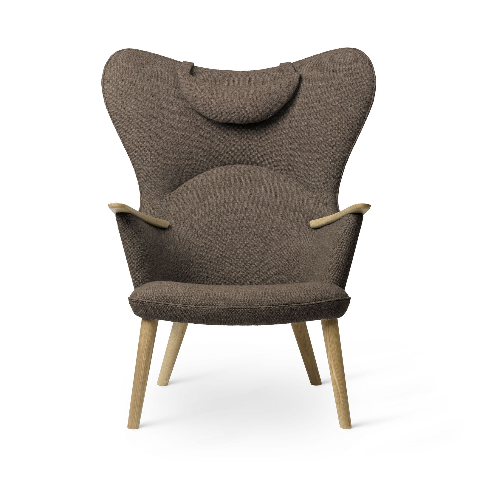 CH78 Mama Bear Lounge Chair Fiord 0271 Carl Hansen & Søn