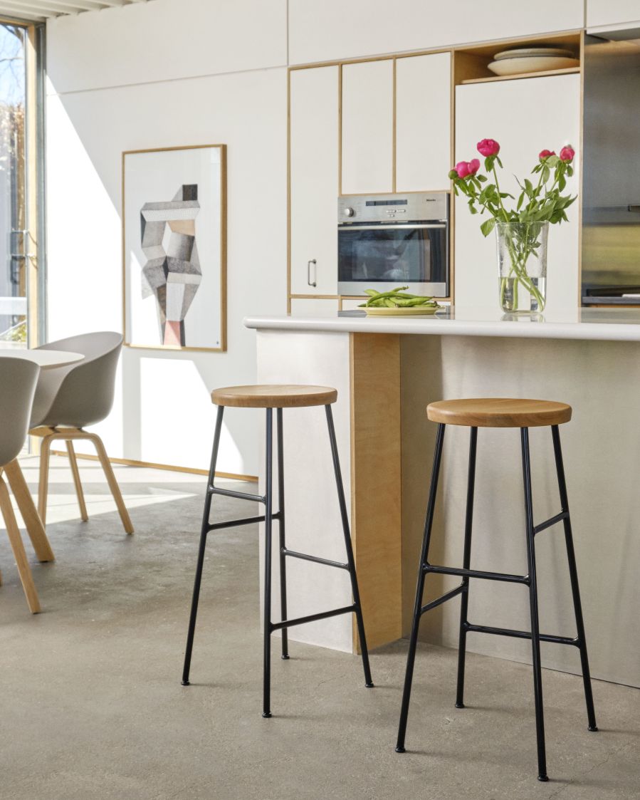 Cornet Bar Stool Low Bar Stool H 65 cm Hay