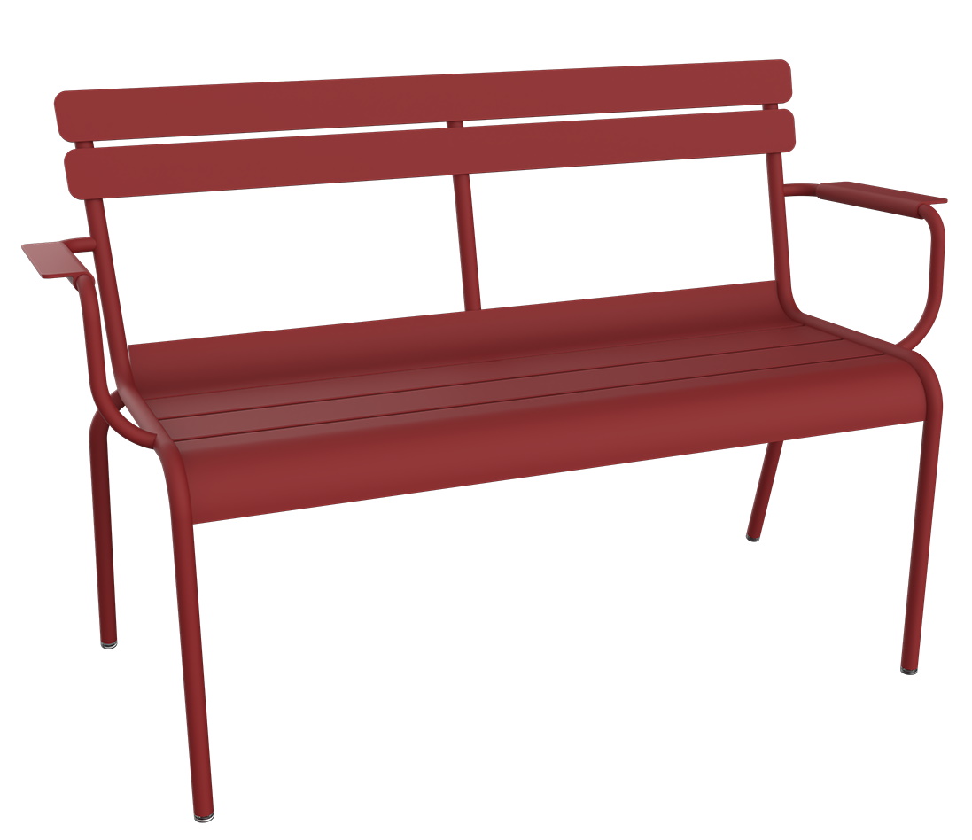Luxembourg 2-Seater Garden Bench Outdoor Fermob