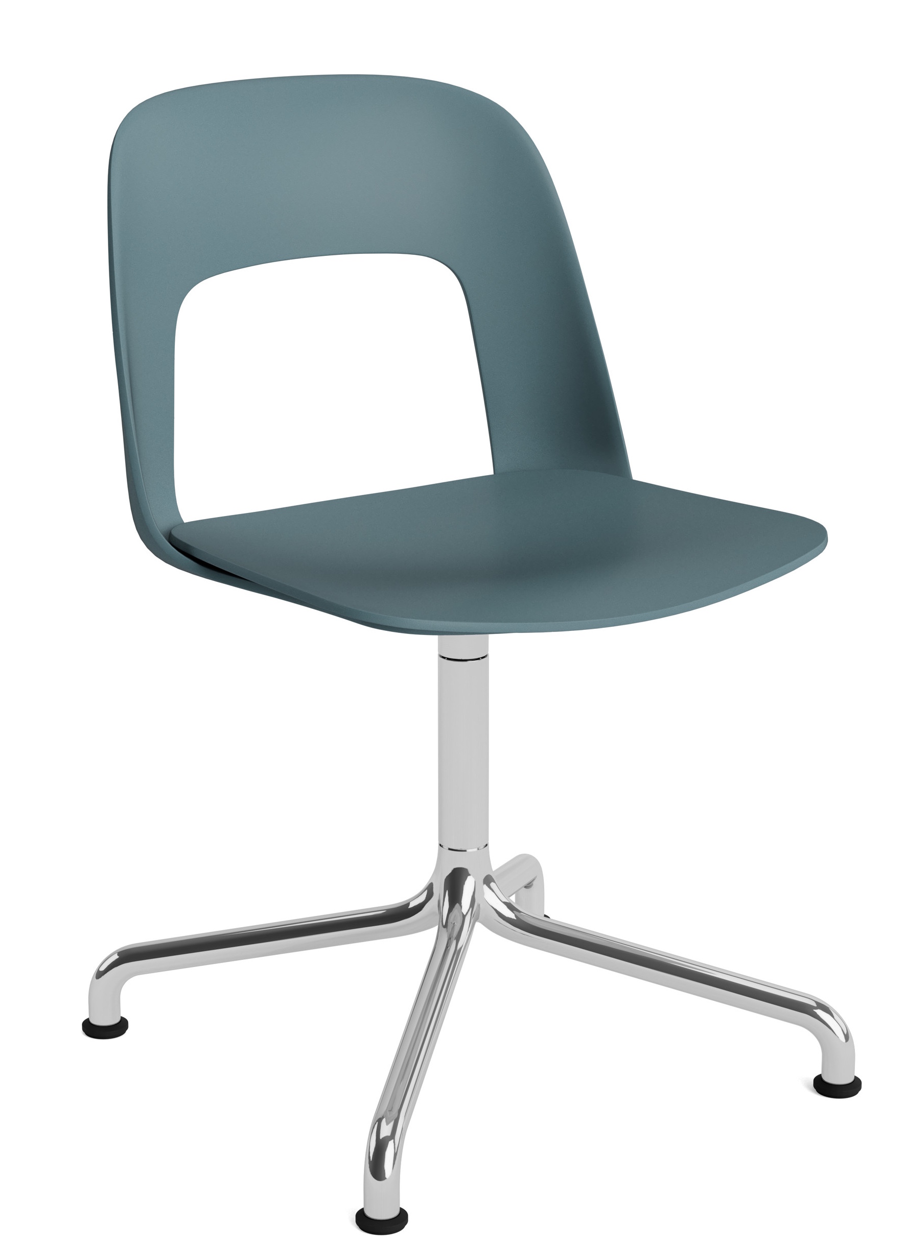 Layout Side Chair 151 4-star swivel chair Hay