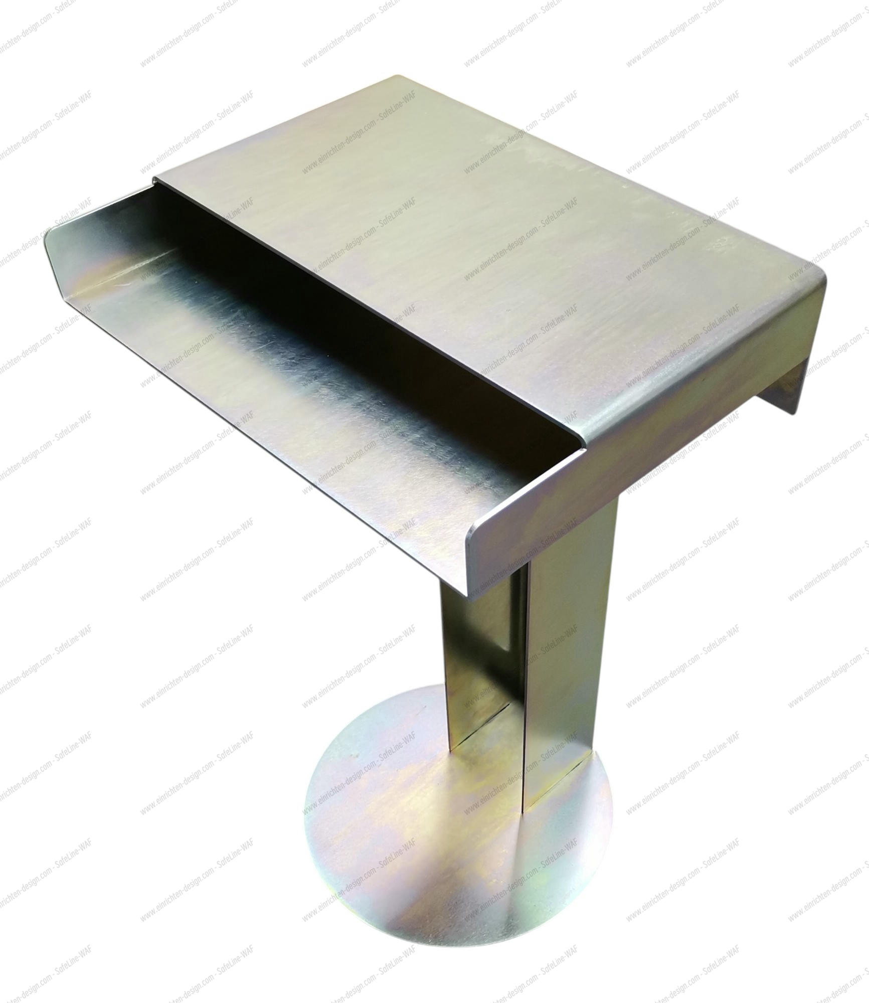 Meta Side Table CHROME YELLOW Side table New Tendency IMPERFECT ITEMS