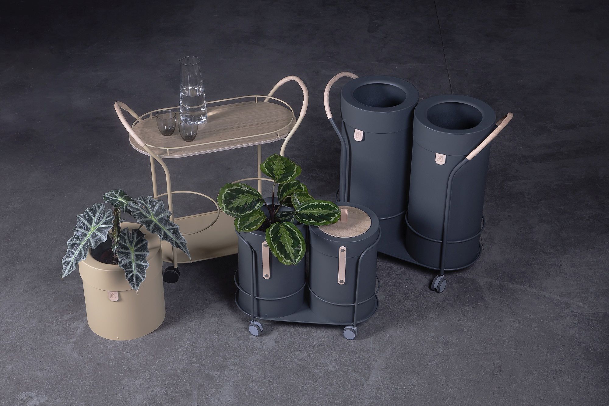Bistro Trolley Serving trolley Mizetto QUICK SHIP