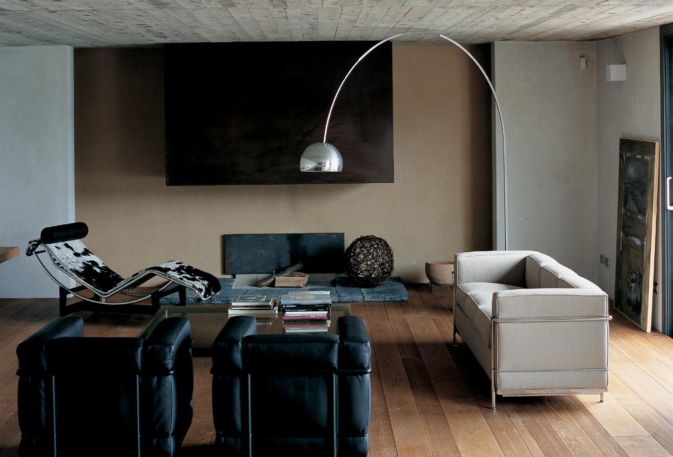 2 Fauteuil Grand Confort Petit Modèle Trois Places Three-Seater Sofa Cassina