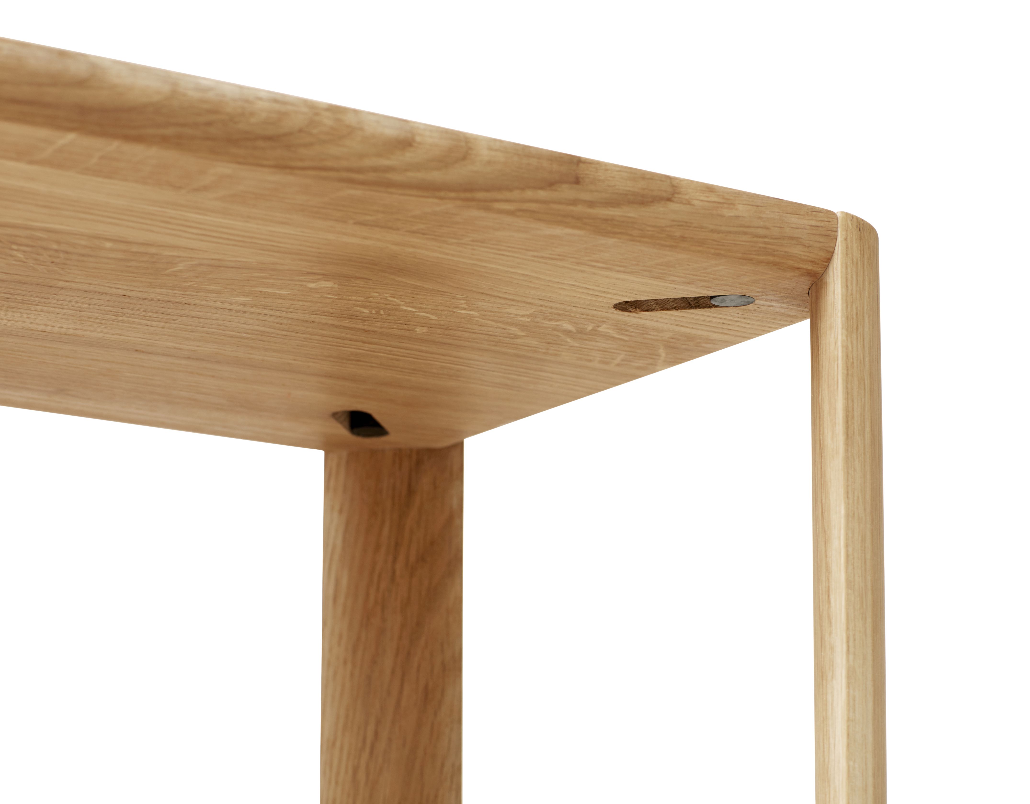 Leaf Shelf 1x2 Oak oiled Form & Refine