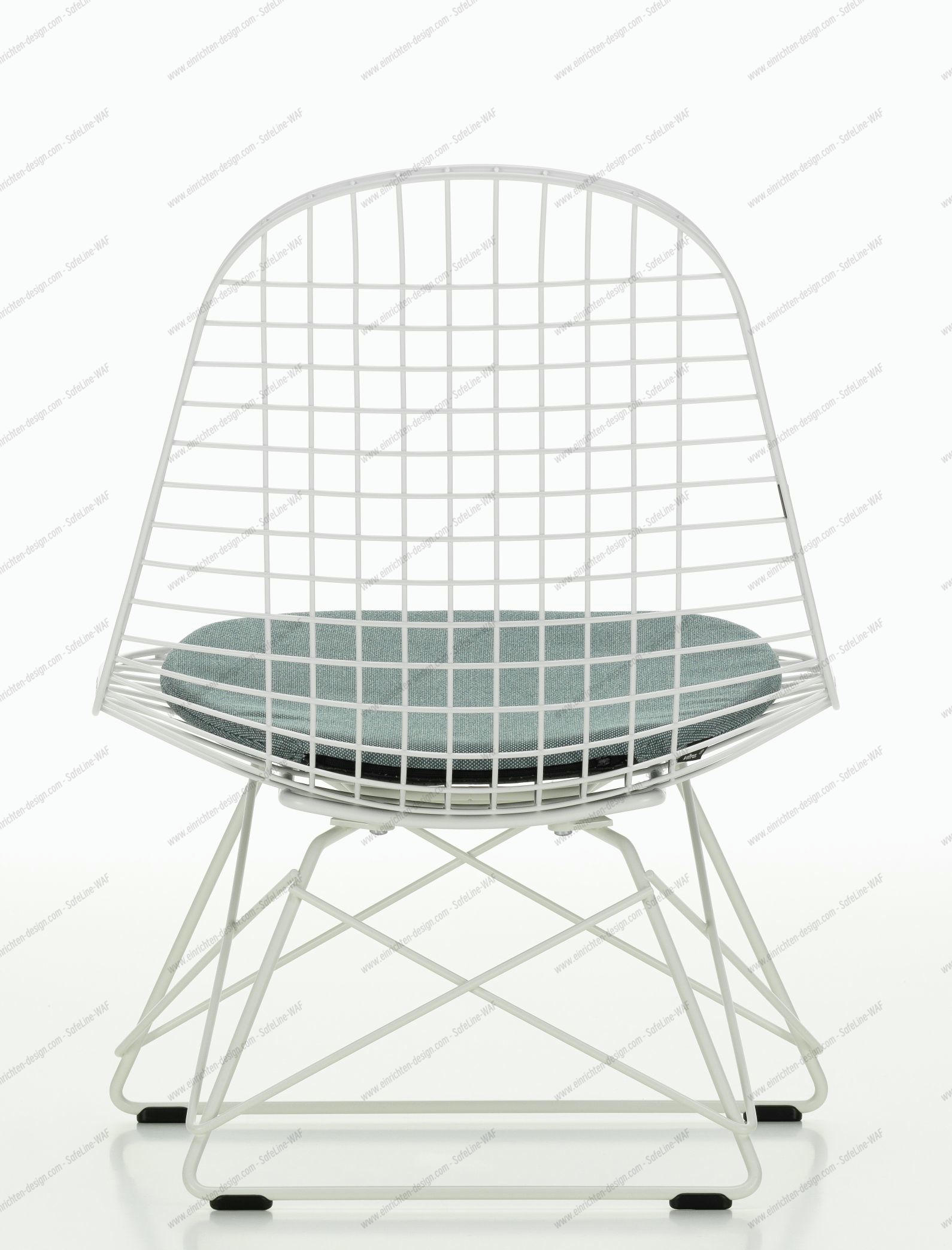 LKR-5 Wire Chair Chair with Seat Cushion Vitra
