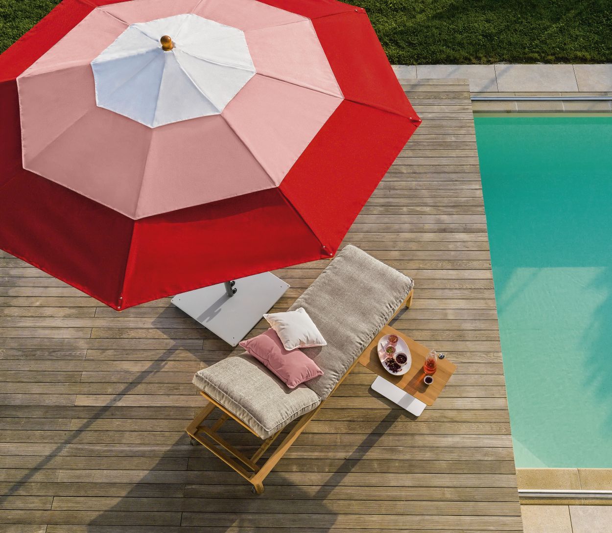 New Hampton Cushion for sun lounger outdoor Weishäup