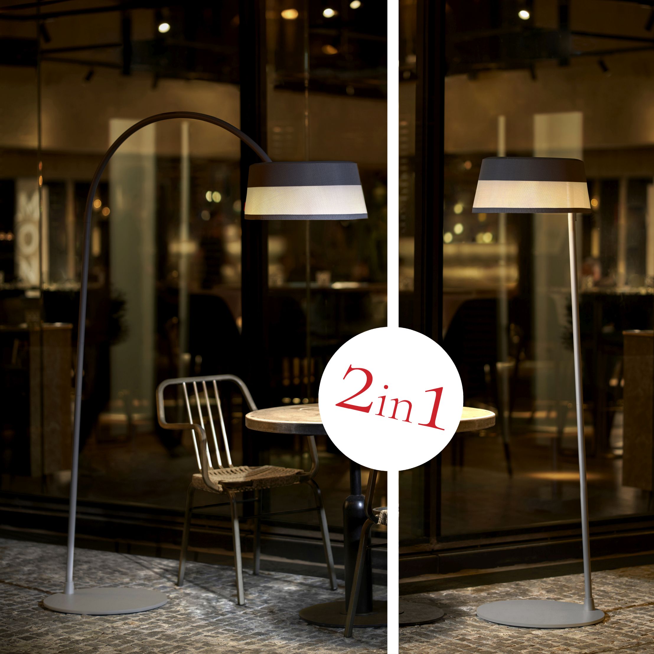 ISA-BELLE Solar Floor & Arch Light - 2 in 1 Moree