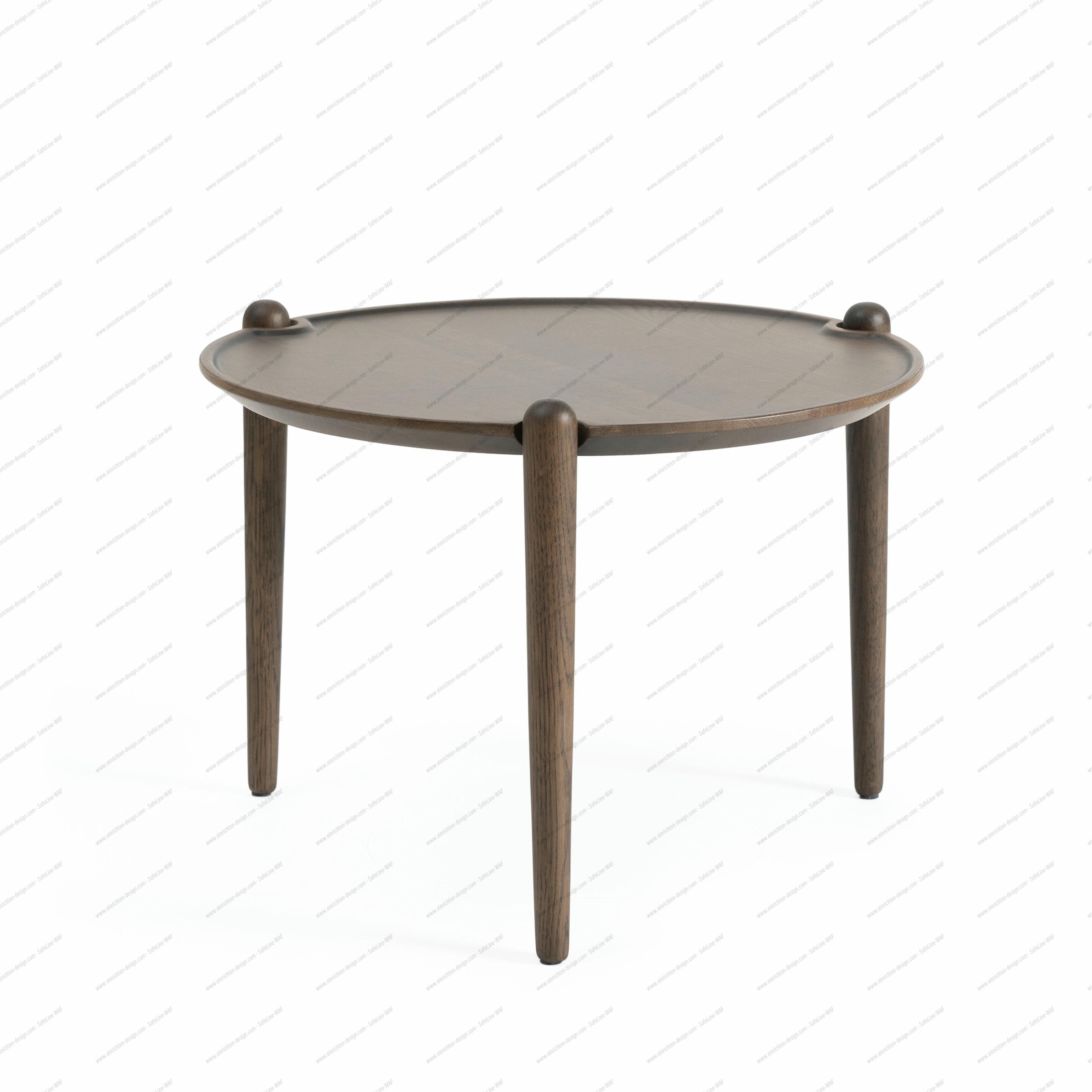 Aria Side table Low - Dark Oak Design House Stockholm