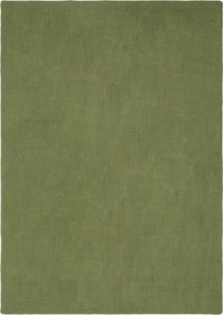 Mono Rectangular Felt Rug 160 x 230 cm myfelt  Kaspar (green)