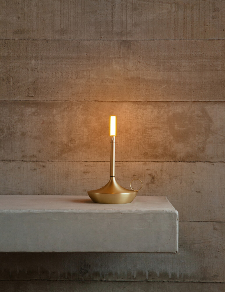 Wick S Portable light Baterry lamp  / Tample lamp with USB Graypants