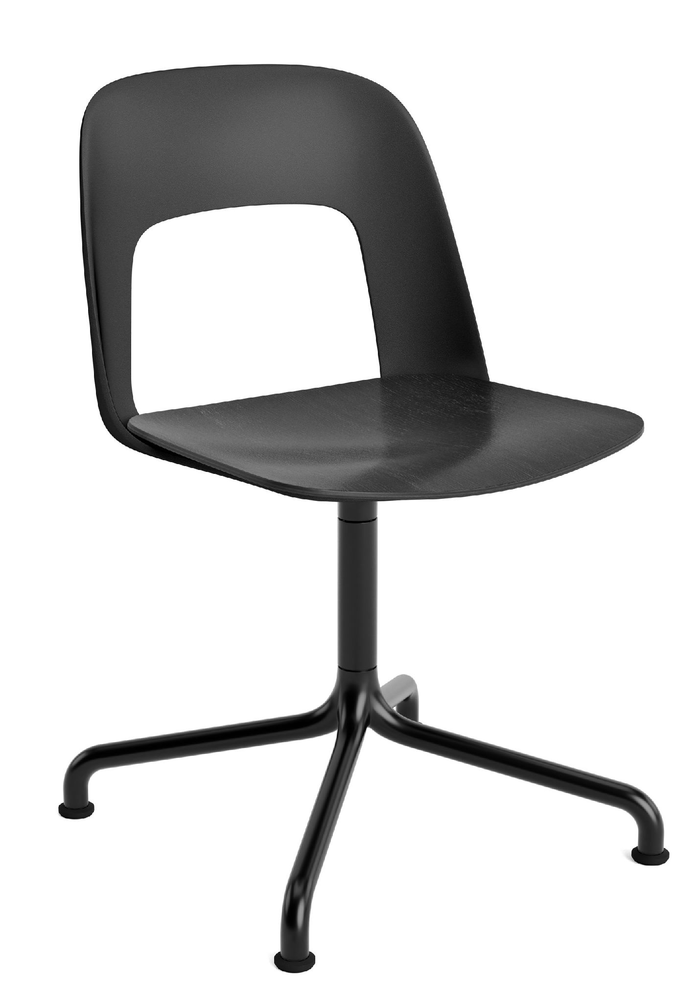 Layout Side Chair 152 4-star swivel chair Hay 