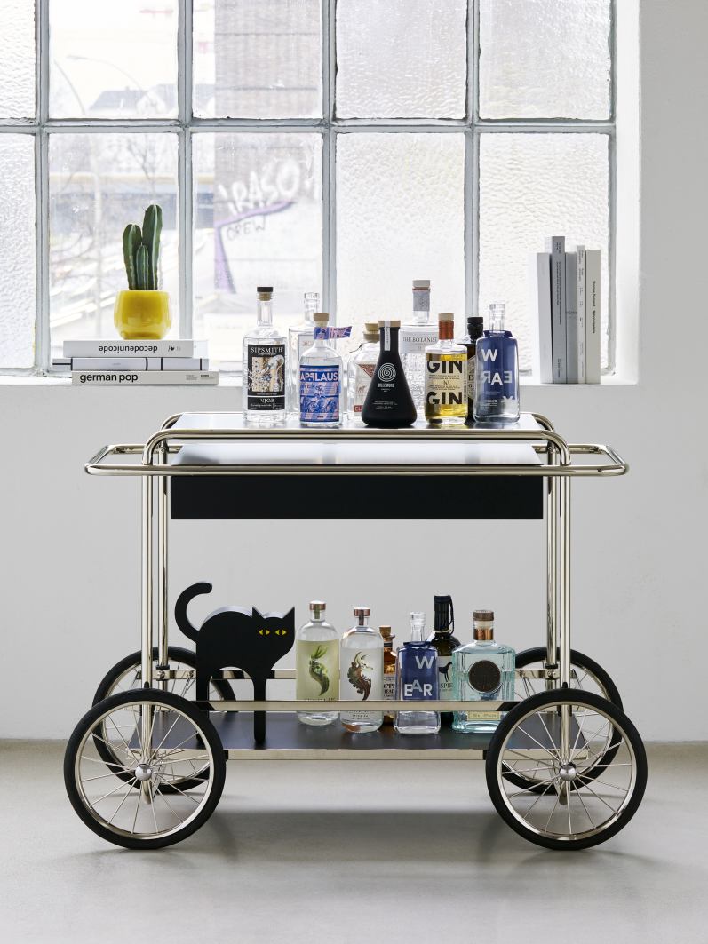M4RS console trolley / bar trolley Tecta