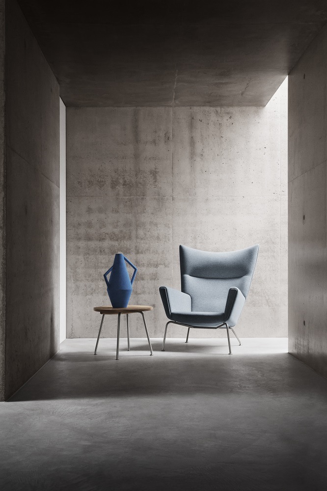 CH445 Wing chair armchair Carl Hansen & Søn Mood 1101