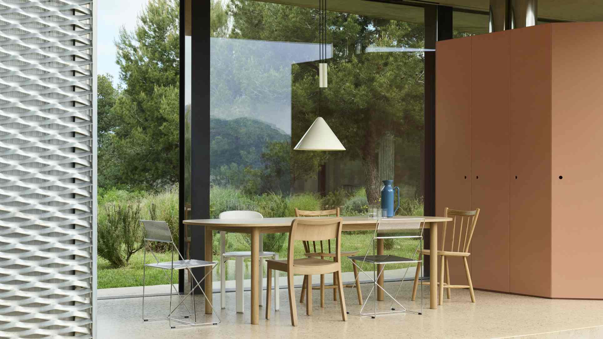 Annex Table Oblong Dining Table Oval Hay 