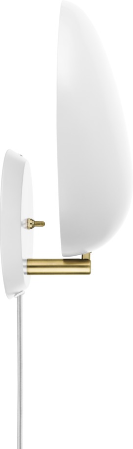 Grossman Cobra Wall lamp Matt white Gubi