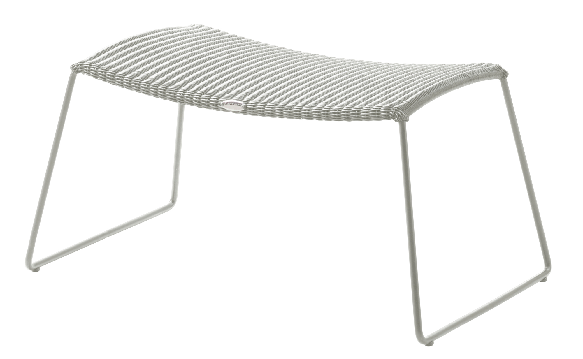 Breeze Outdoor stool white gray Cane-Line