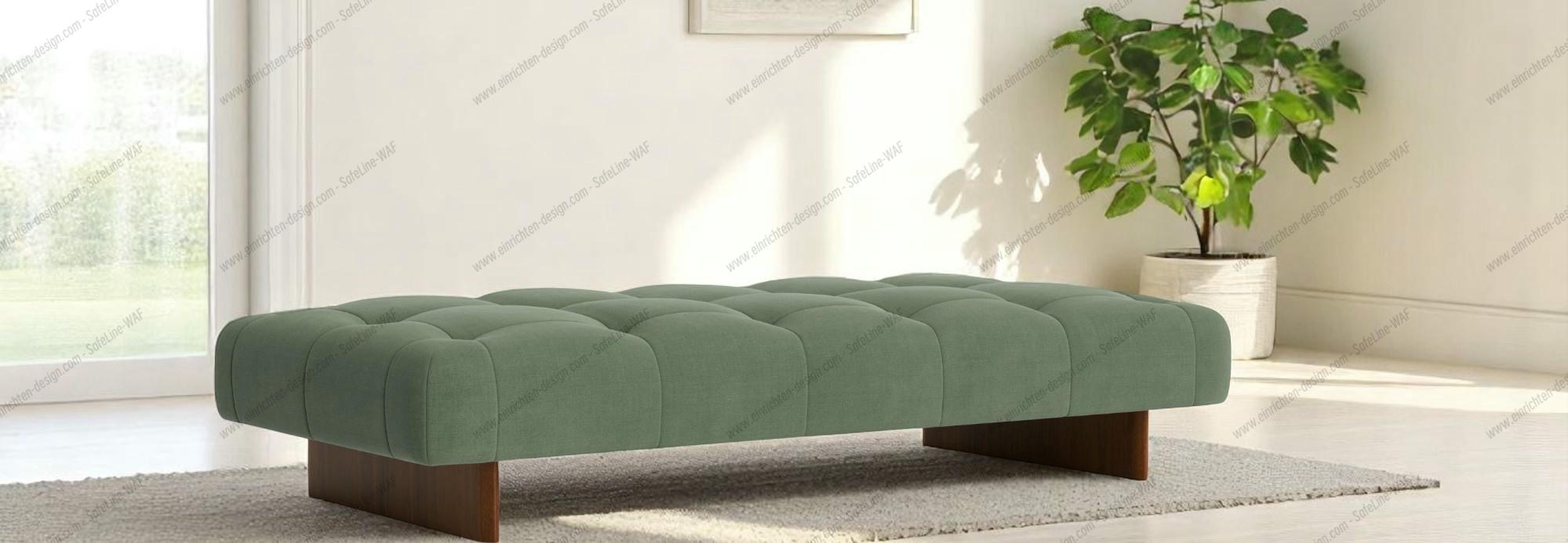 Quilton Lift Daybed Lounger Hay