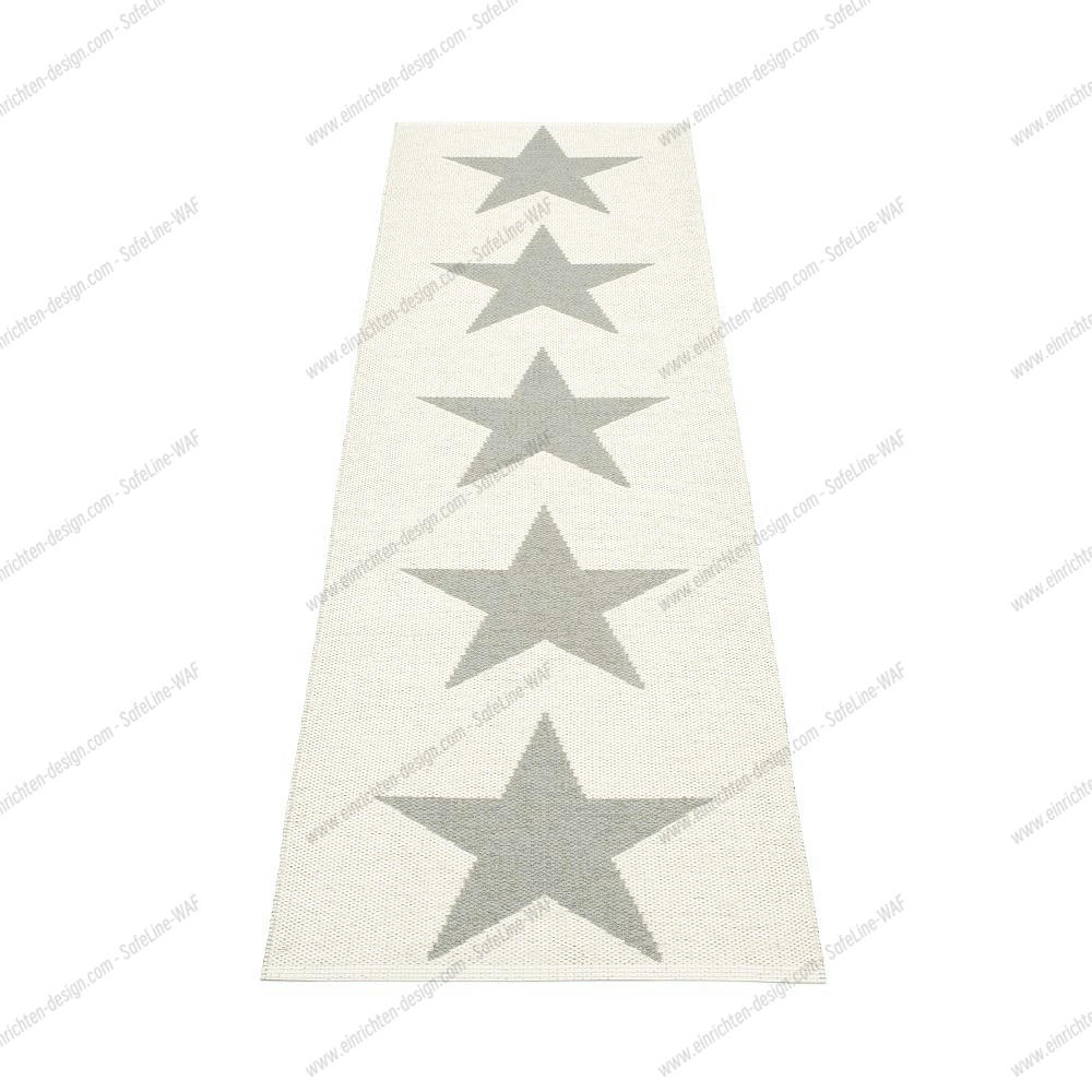 Viggo One Synthetic carpet 70x250 cm Pappelina Warm grey