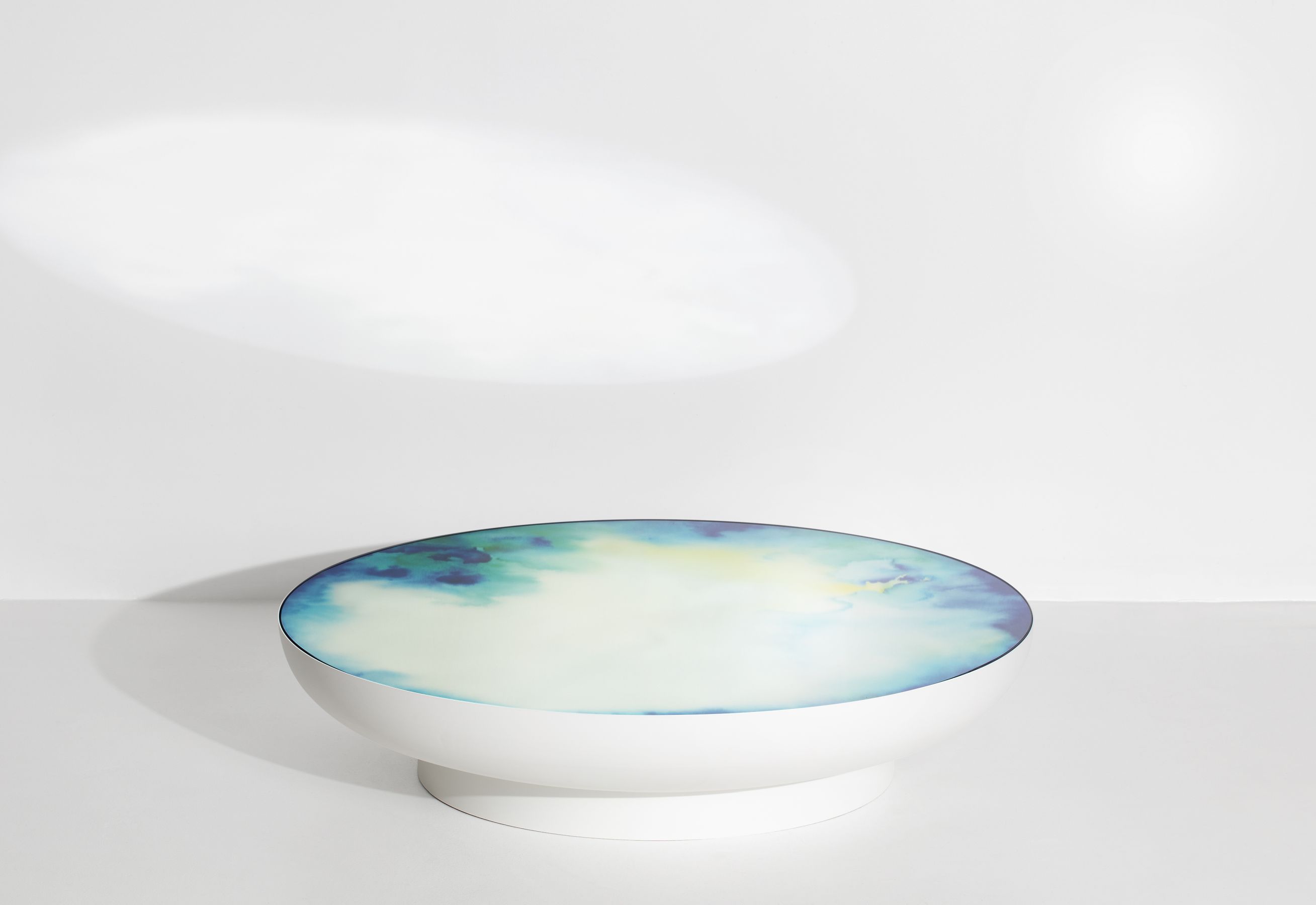 Francis Coffee Table Coffee table Ø 110 cm Petite Friture White Francis Coffee Table Coffee table Ø 110 cm Petite Friture White