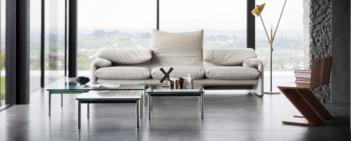 675 Maralunga Sofa 3-seater Cassina