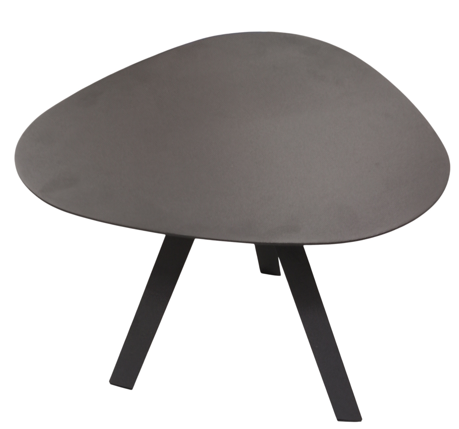 Flow side table GREY METALLIC Weishäupl IMPERFECT ITEMS