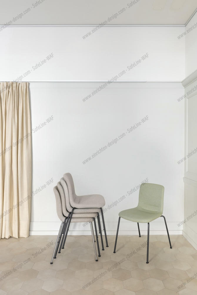 Hal Soft Tube Stackable Chair Vitra 