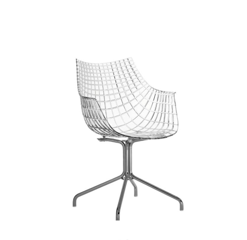 Meridiana Chair Four Star Base Driade 