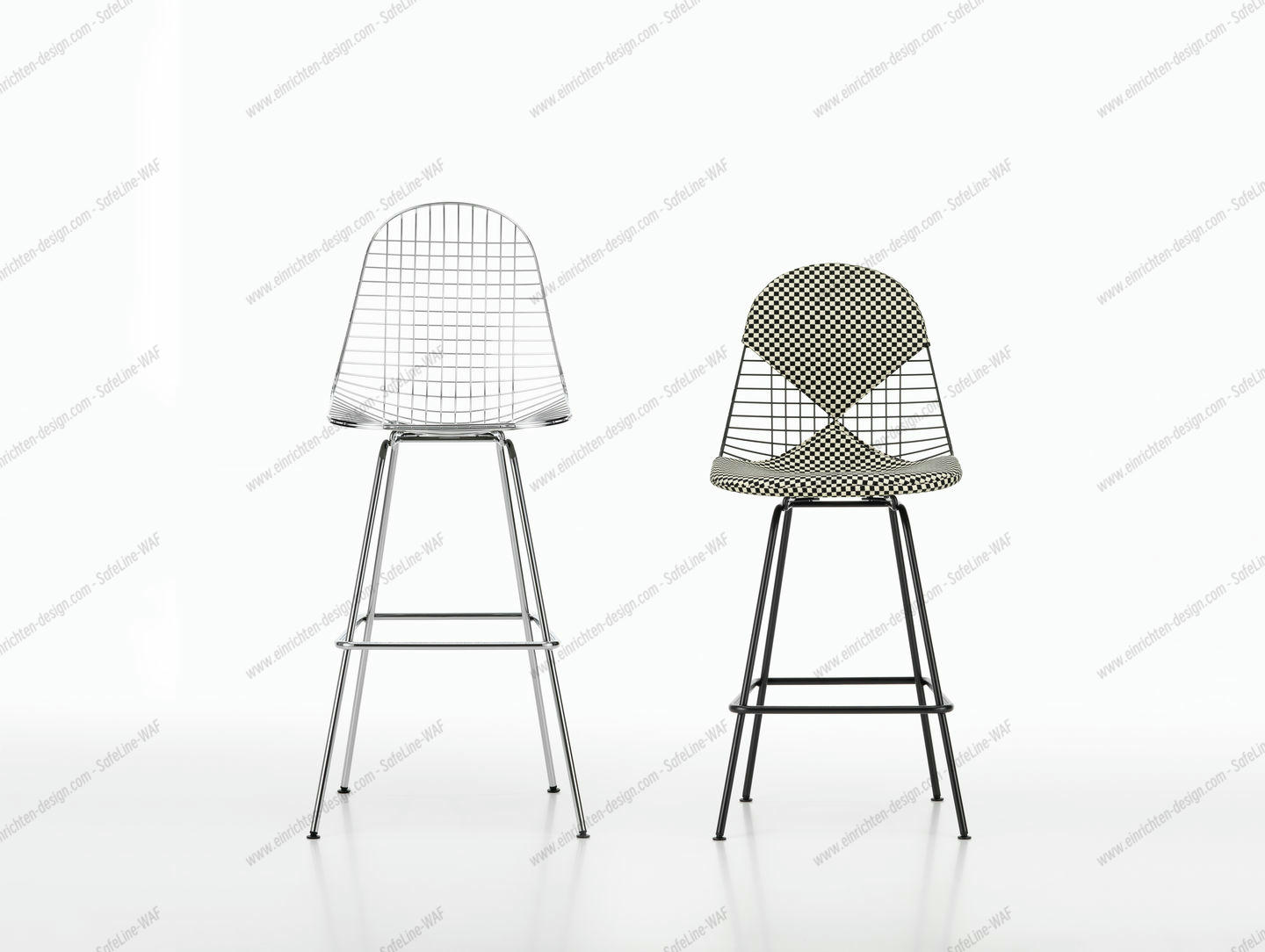 Eames Wire Bar Stool Medium Vitra