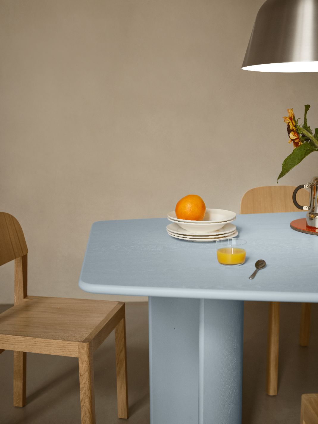 Ambit Pendant Lamp 40 Pendant light Muuto brushed aluminium