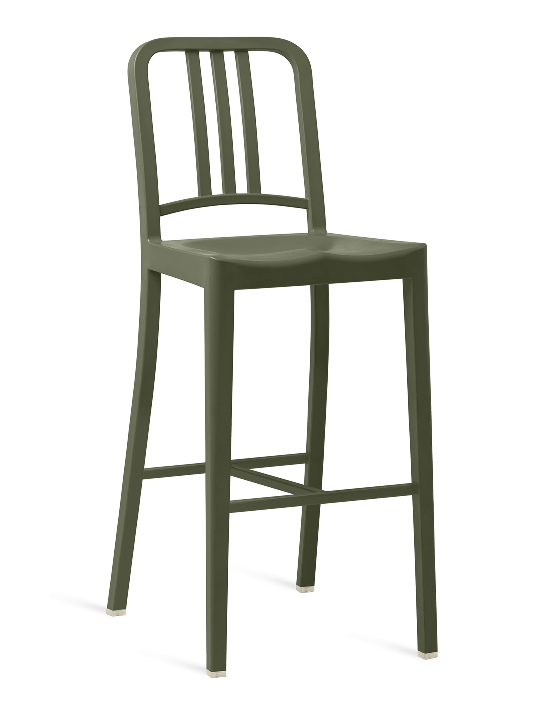 111 Navy Barstool Cypress Green Emeco