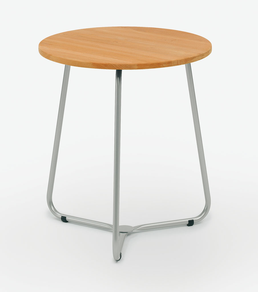 Balcony Bistro Table with Stainless Steel Frame Weishäupl