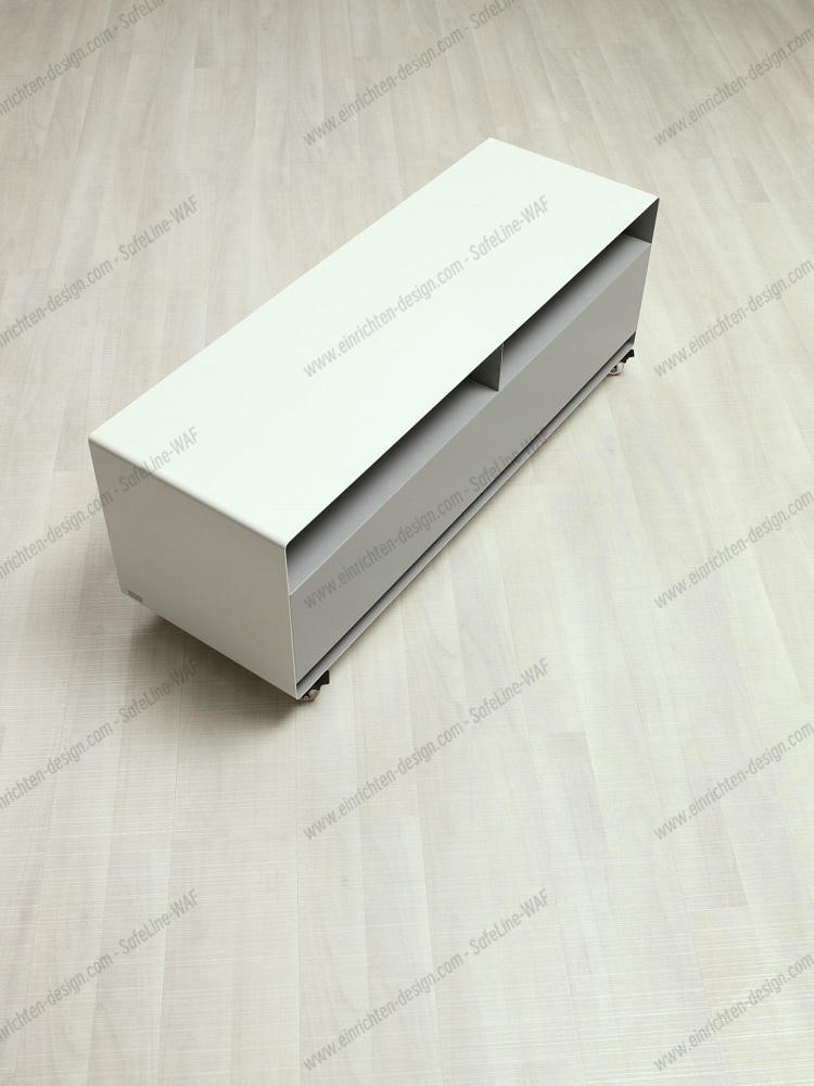 R109N Sideboard with industrial rollers Müller Möbelfabrikation - QUICK SHIP