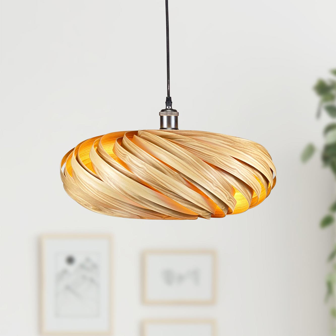 Veneria Pendant lamp Ø50 cm Olive Gofurnit