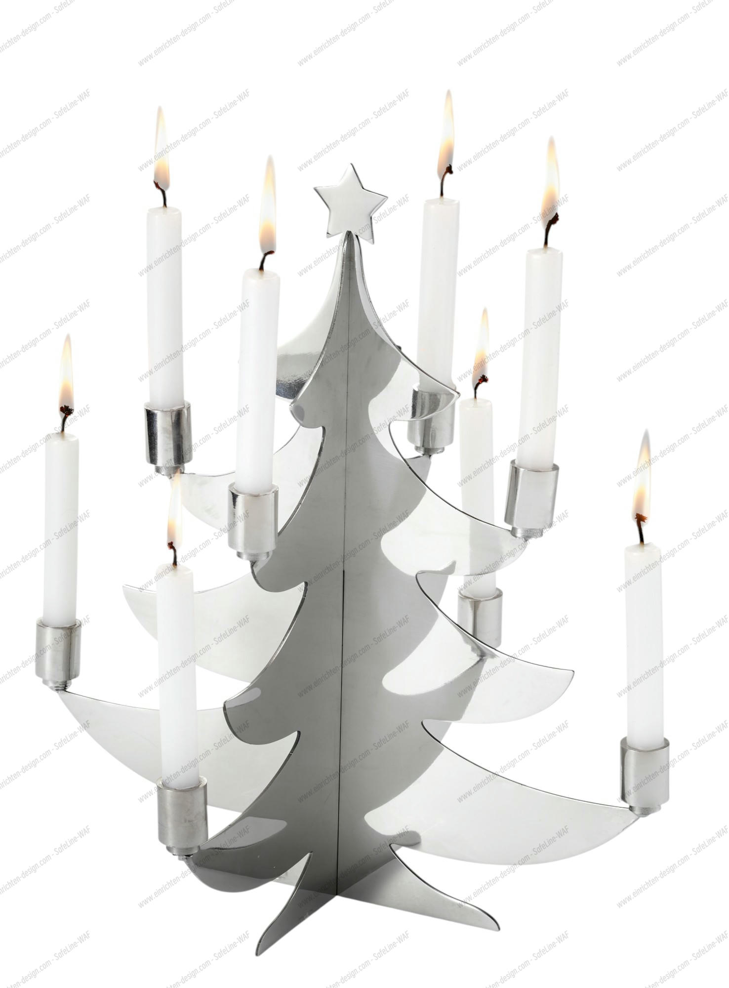 Grenoble Christmas tree for candles Philippi