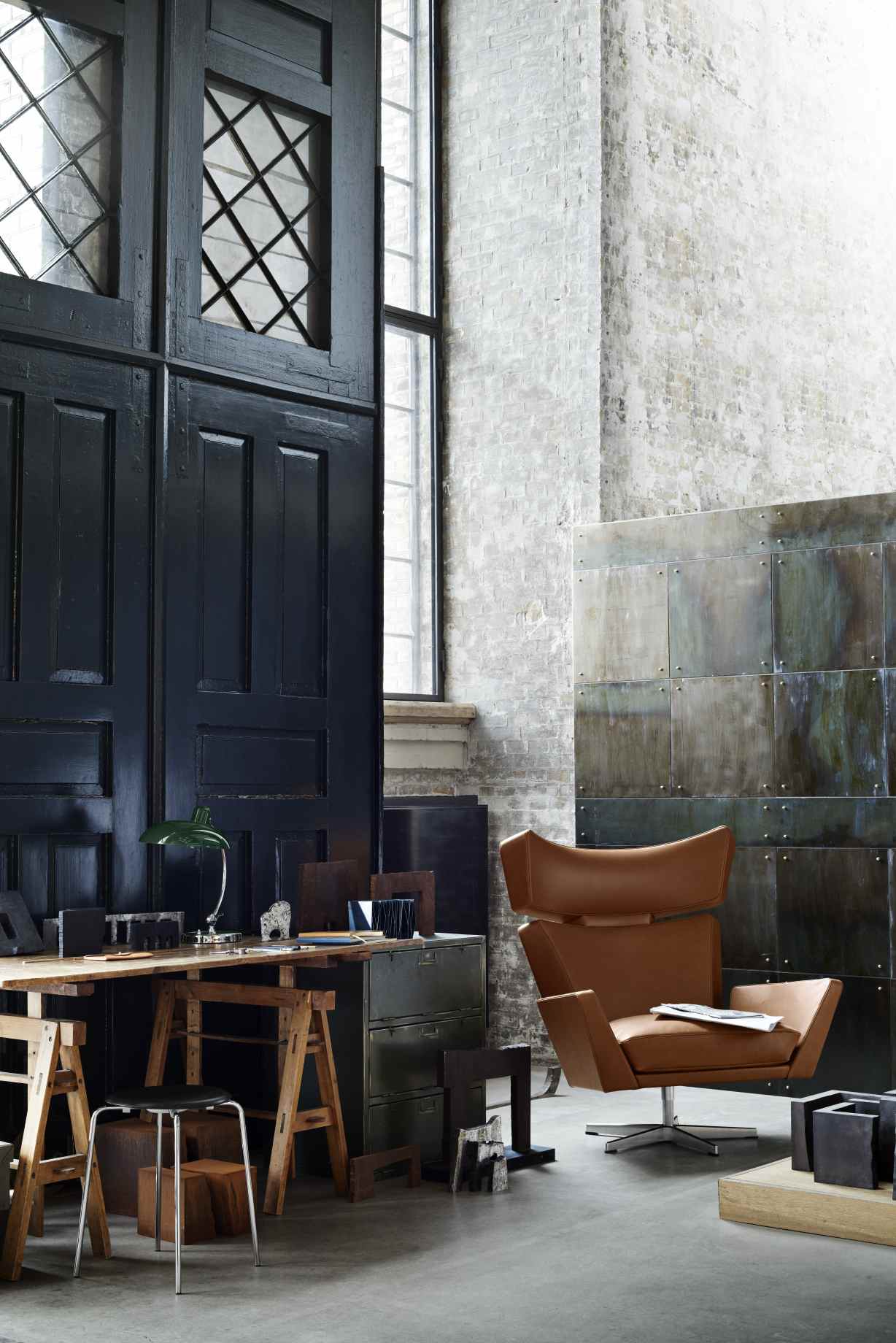 Oksen Armchair Fritz Hansen 