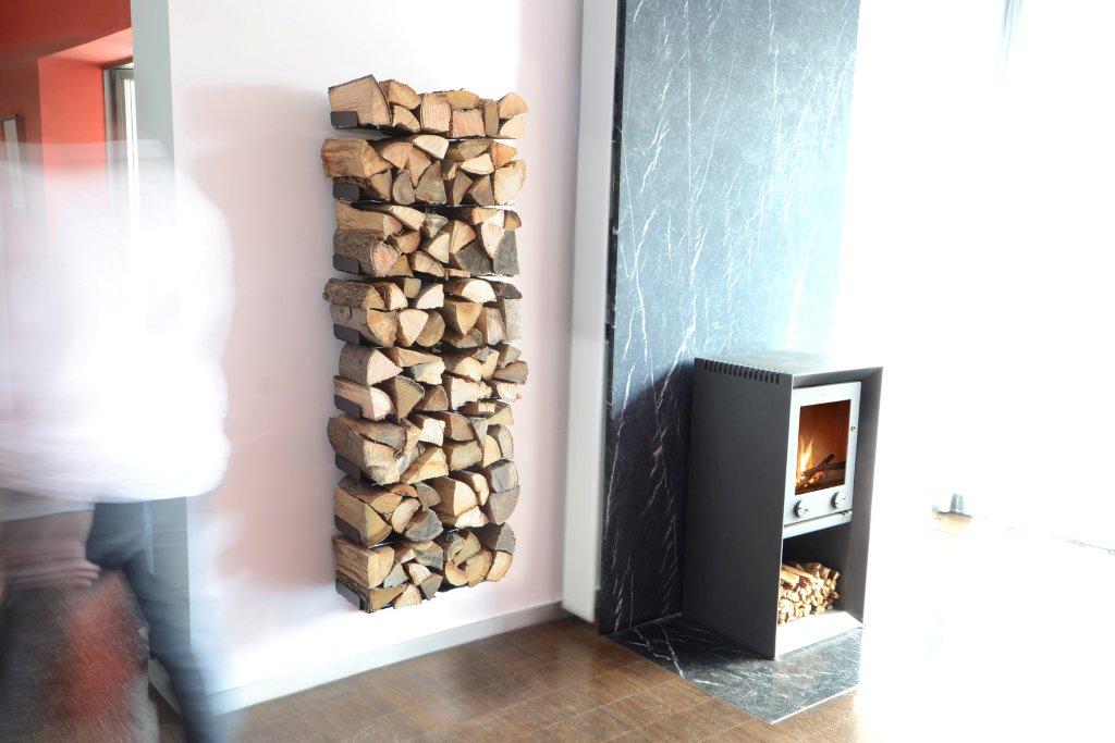 Wooden Tree Firewood rack Radius