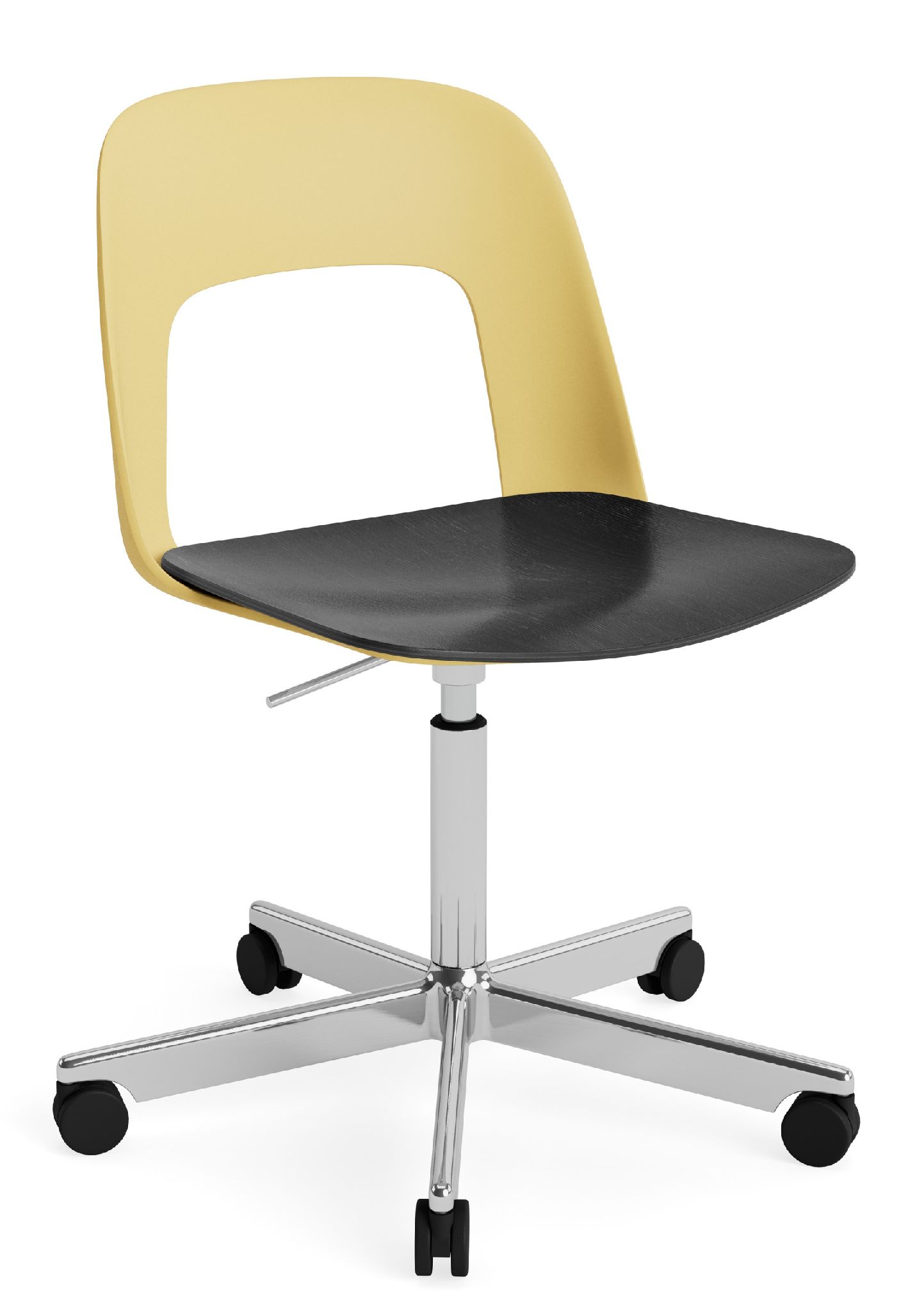 Layout Side Chair 142 5-star swivel base chair Hay  