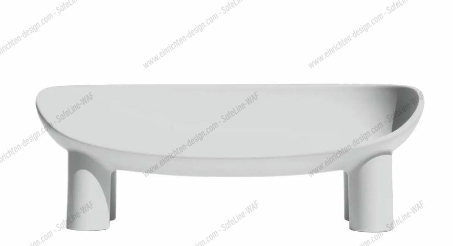 Roly Poly Bank Driade Concrete