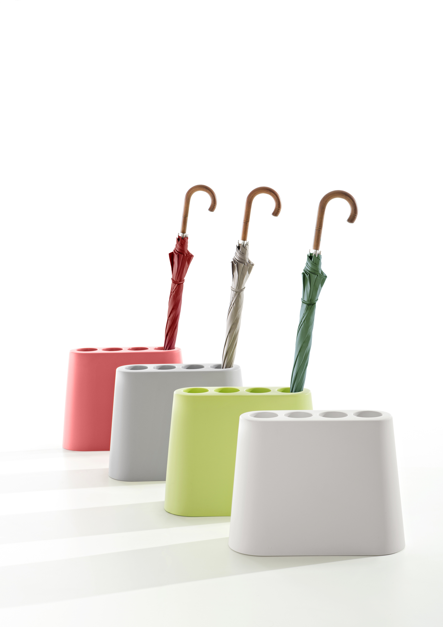 Aki Umbrella Stand Light Grey B-Line