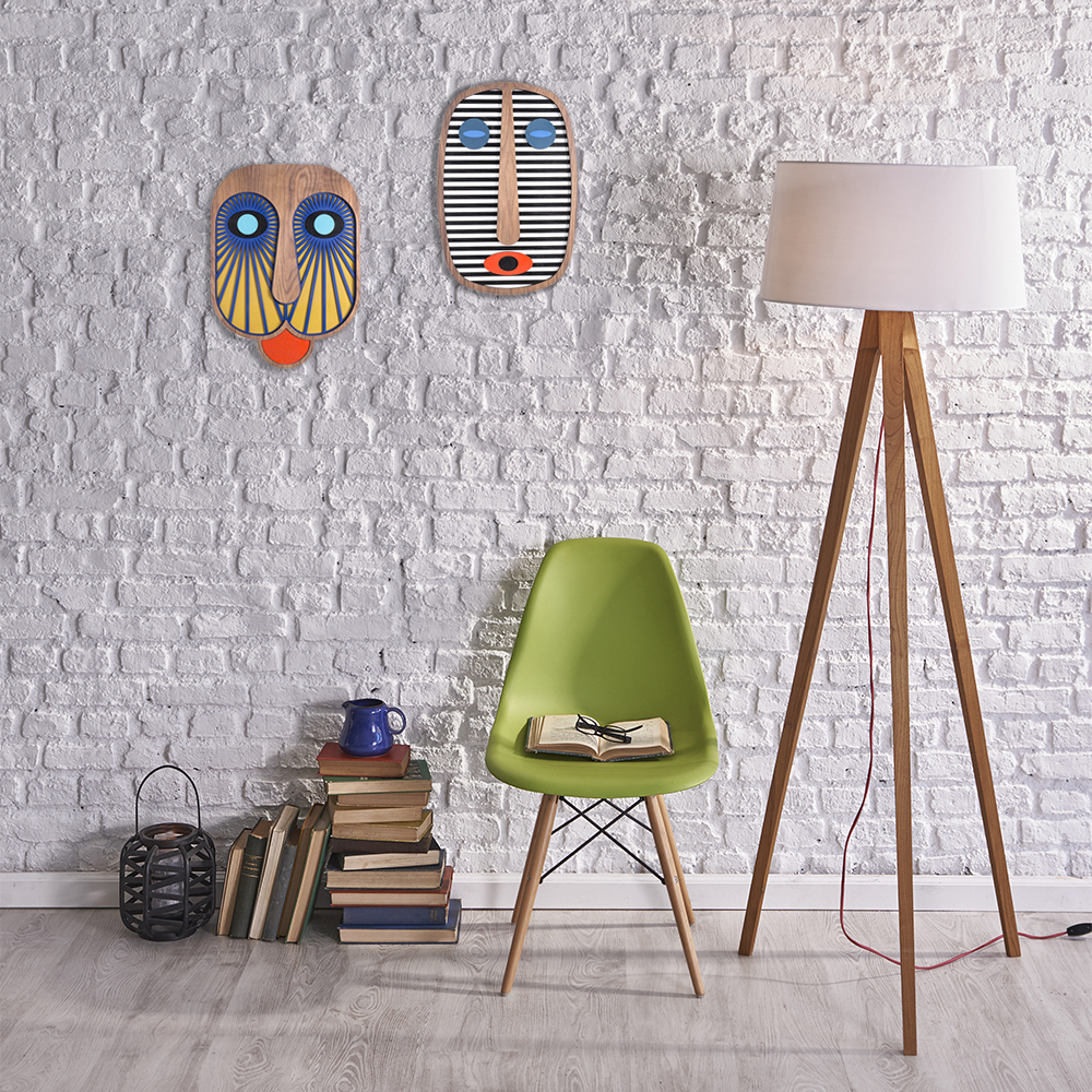 Modern African Mask #23 Wall decoration Umasqu SINGLE PIECES