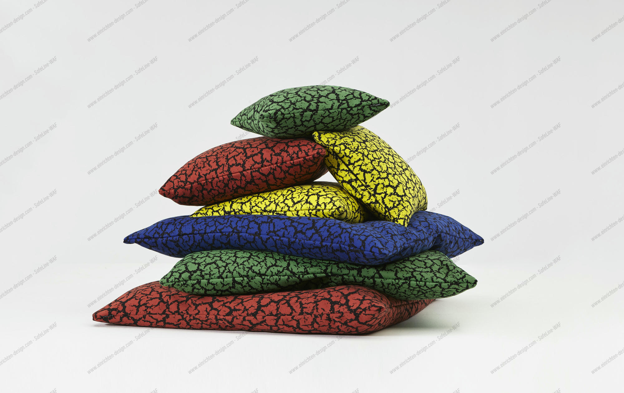 Rift cushion green 40x40 Sancal