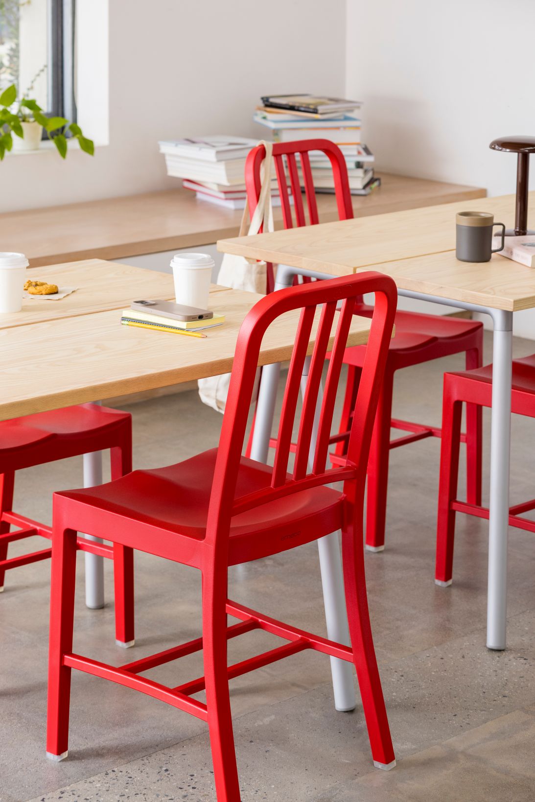 111 Navy Chair Emeco Flint