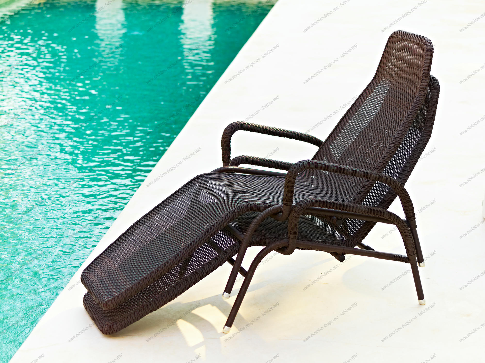 Sunrise Outdoor Sun lounger stackable Cane-Line
