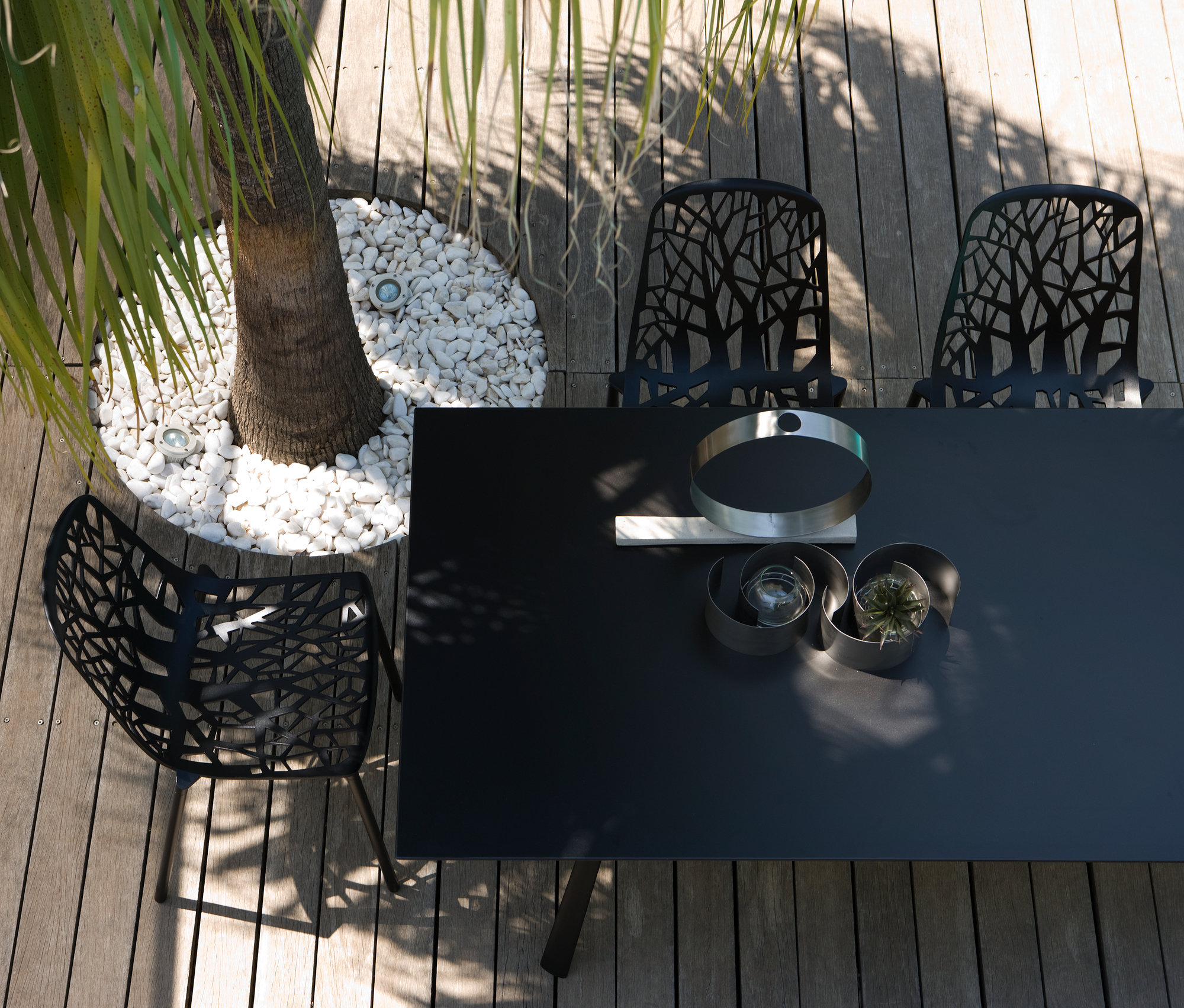 Forest Outdoor Chair Fast white