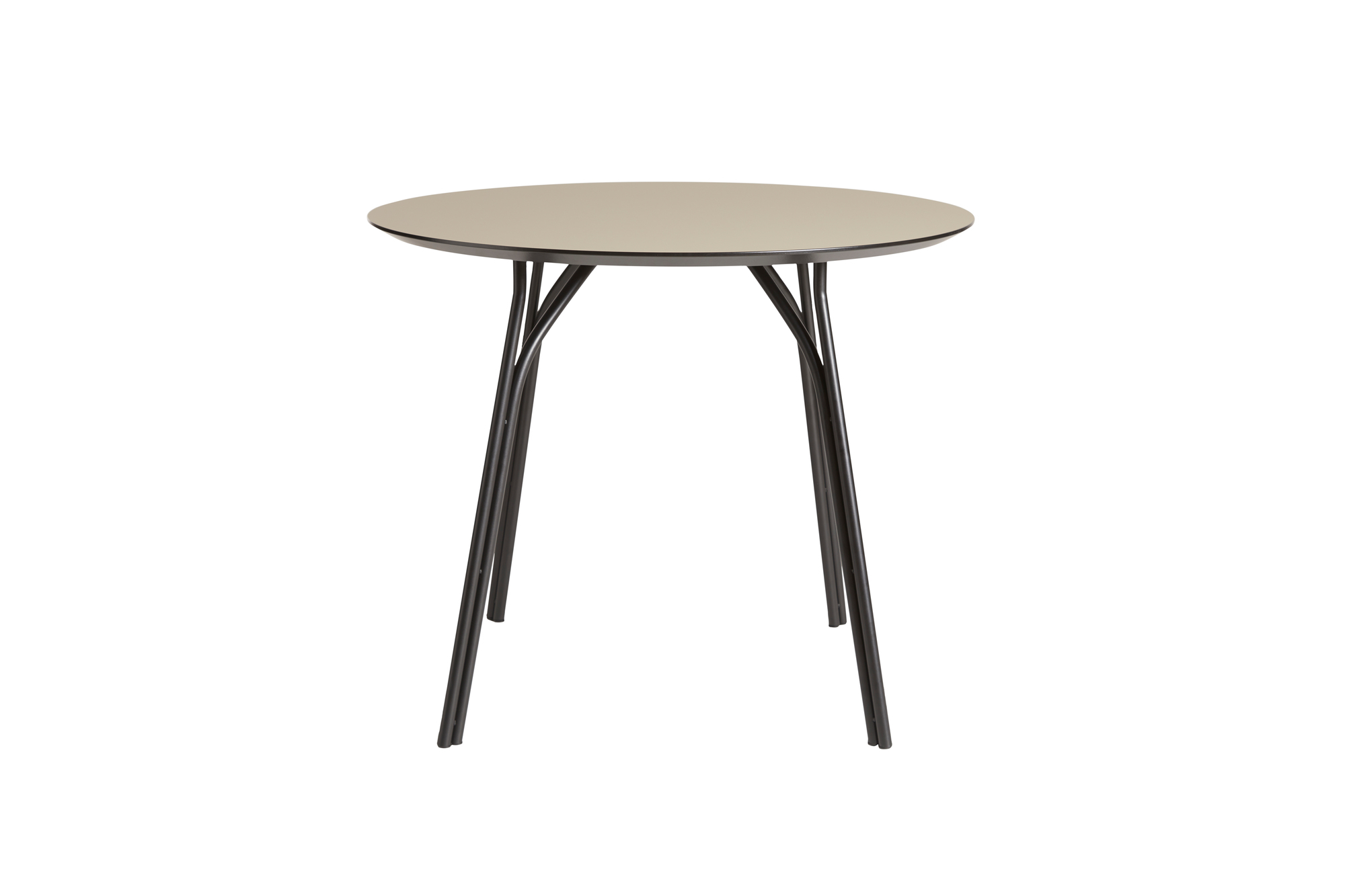 Tree Dining Table Ø90 Black Woud
