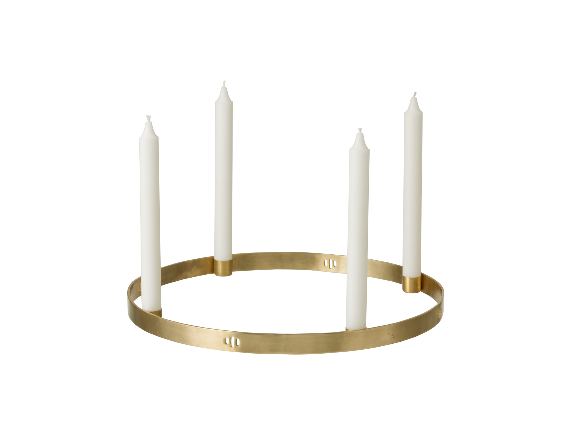 Candle Holder Circle large brass Ferm Living SINGLE PIECES