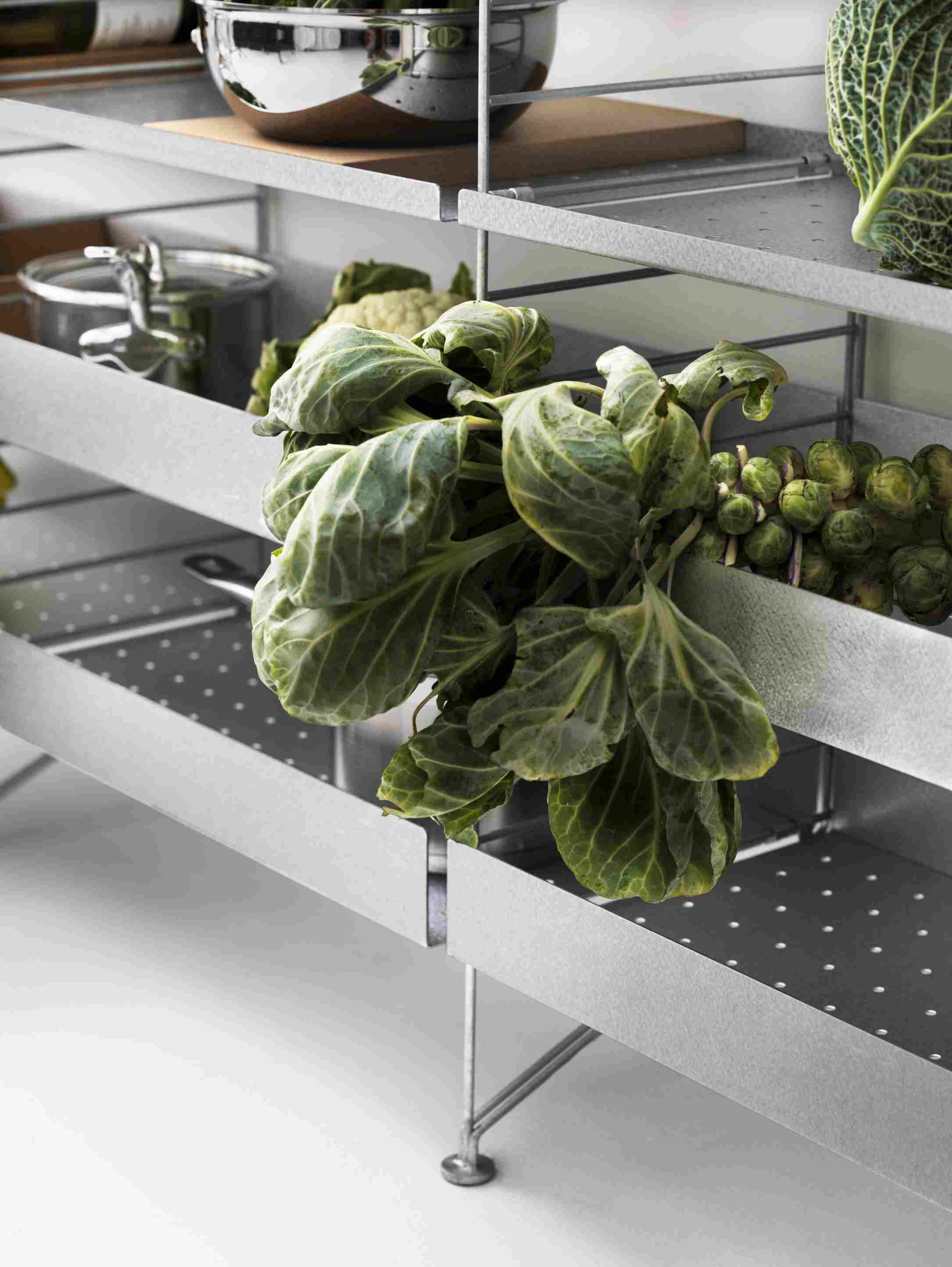 String  Kitchen Wall Shelf System H String Furniture