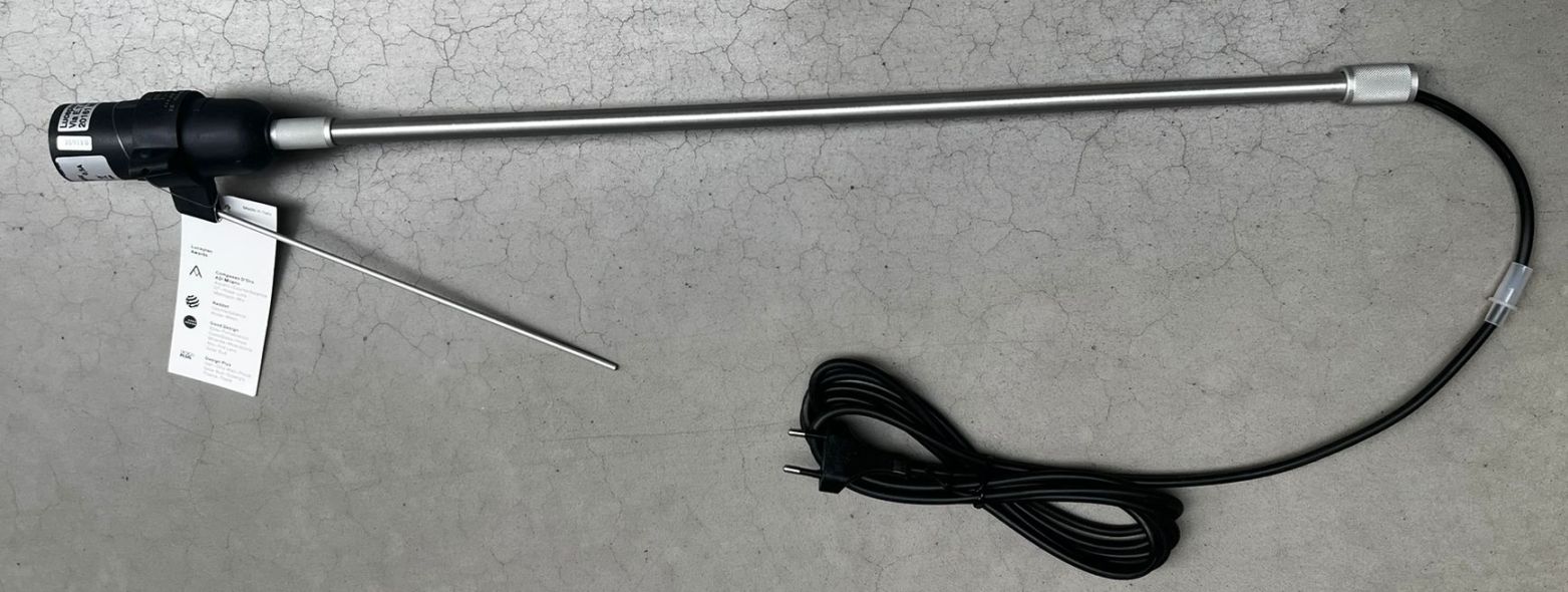 Costanza D13 a.i.f Wall lamp fixed with on/off switch WITHOUT SHADE / ALUMINIUM Luceplan