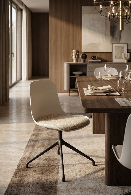 Elephantino swivel chair Kristalia