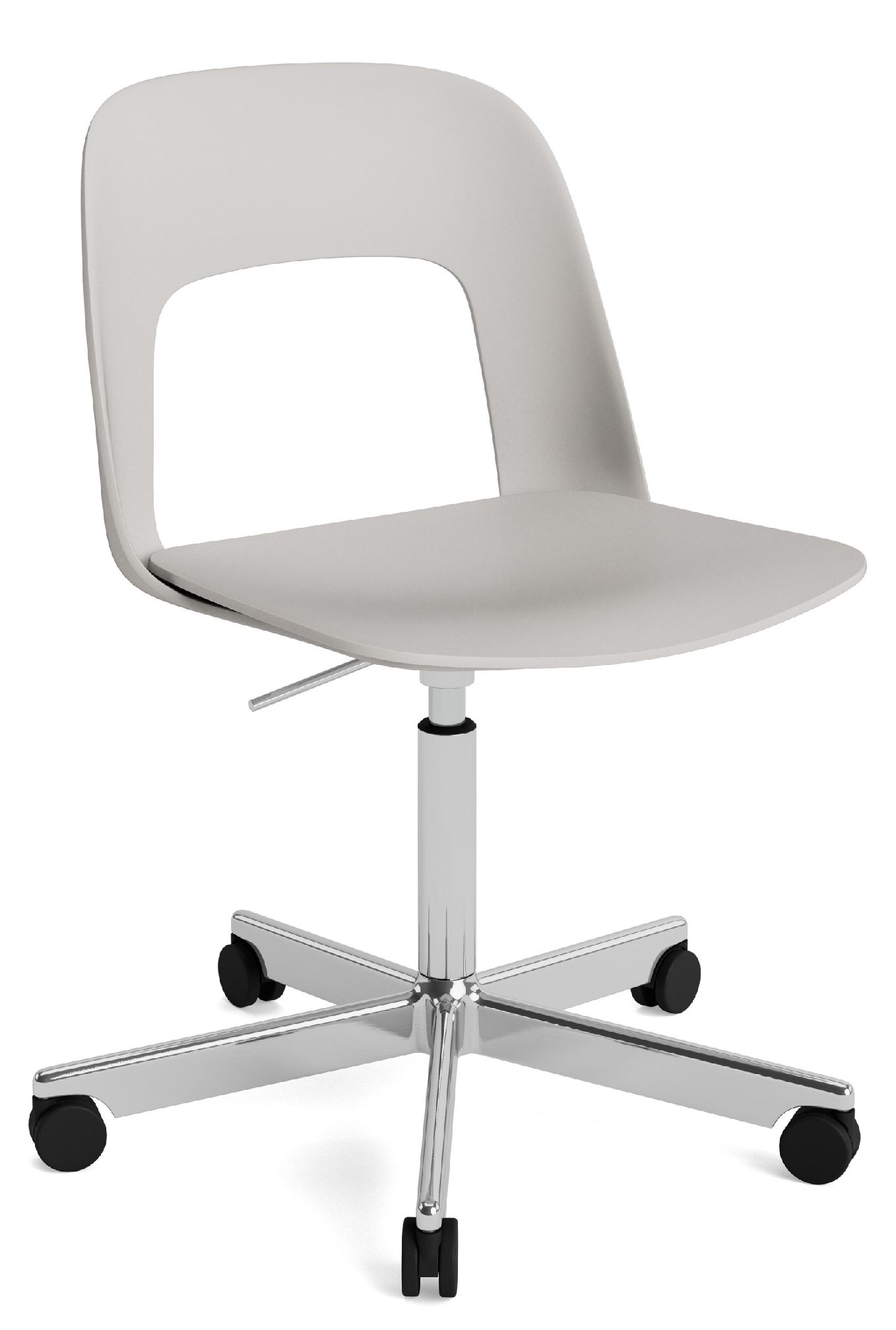Layout Side Chair 141 5-star swivel base chair Hay   